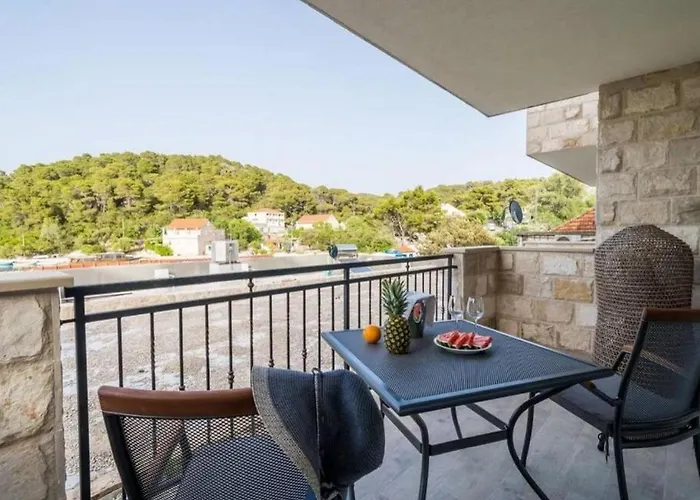 Family-friendly With Swimming Pool Pomena, Mljet - 22317 דירה *