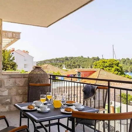 Family-friendly With Swimming Pool Pomena, Mljet - 22317 * 波梅纳