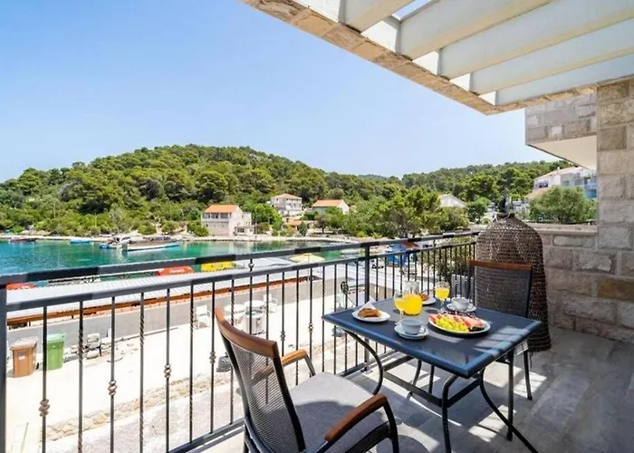 Family-friendly With Swimming Pool Pomena, Mljet - 22317 Apartamento