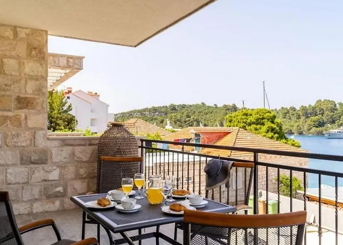 Family-friendly With Swimming Pool Pomena, Mljet - 22317 * Pomena